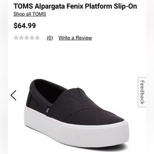 Toms Alpargata Fenix Platform